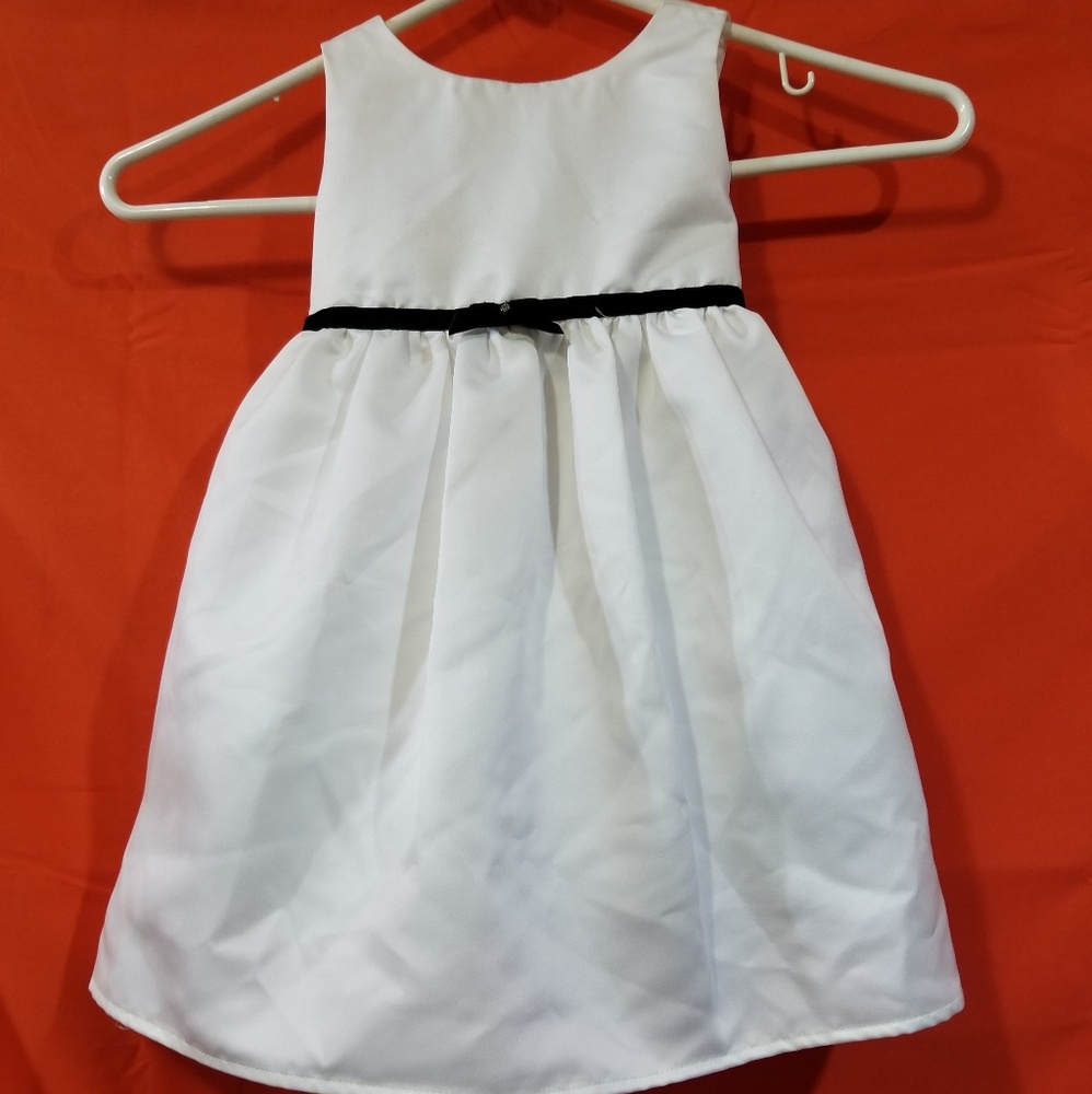 Size 18 months white and black formal dress
